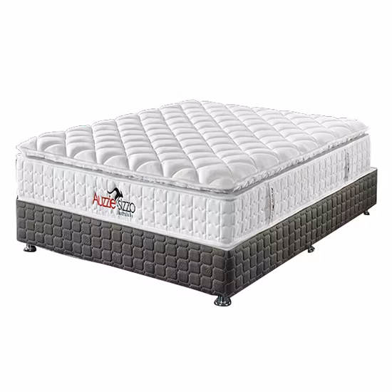 Full Size Furniture Hotel Bed Queen King Size Compressed Memory Foam Soft Spring Orthopedic Mattress